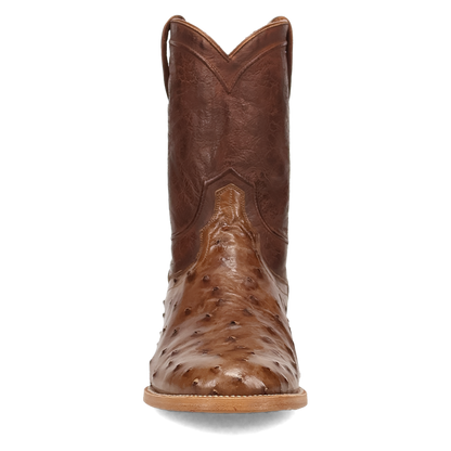 Dan Post Ardor Ostrich Boot - Full Quill Leather
