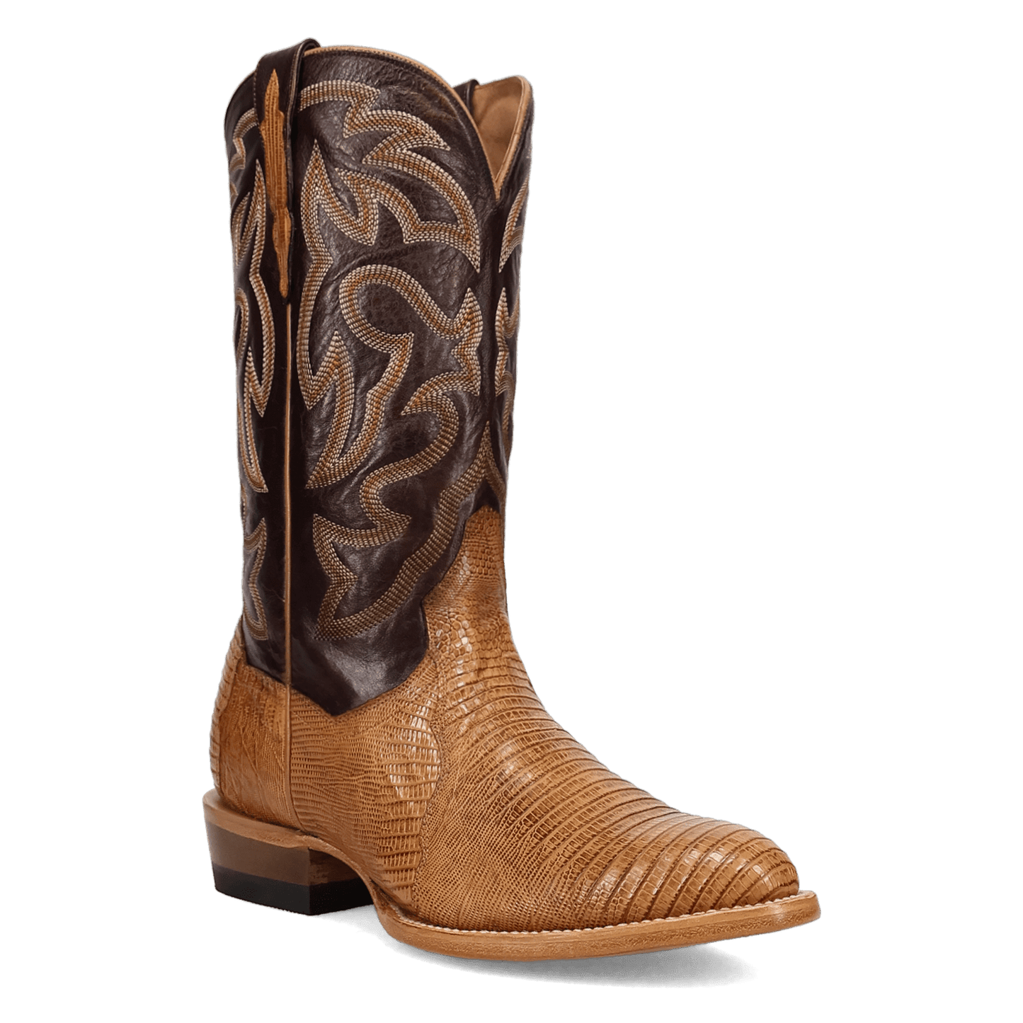 Dan Post Spurline Teju Lizard Boot - Exotic Western Style