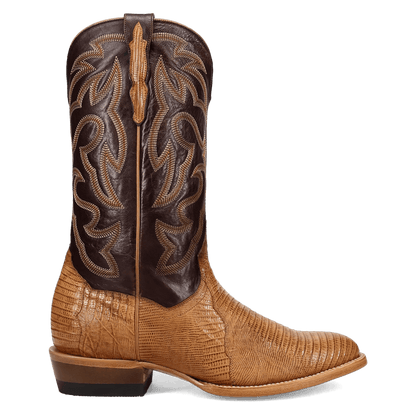 Dan Post Spurline Teju Lizard Boot - Exotic Western Style