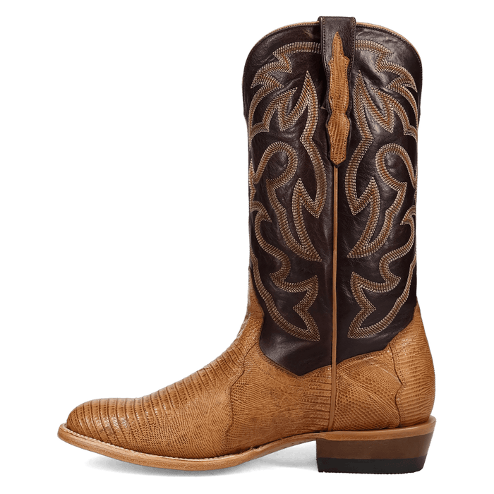 Dan Post Spurline Teju Lizard Boot - Exotic Western Style