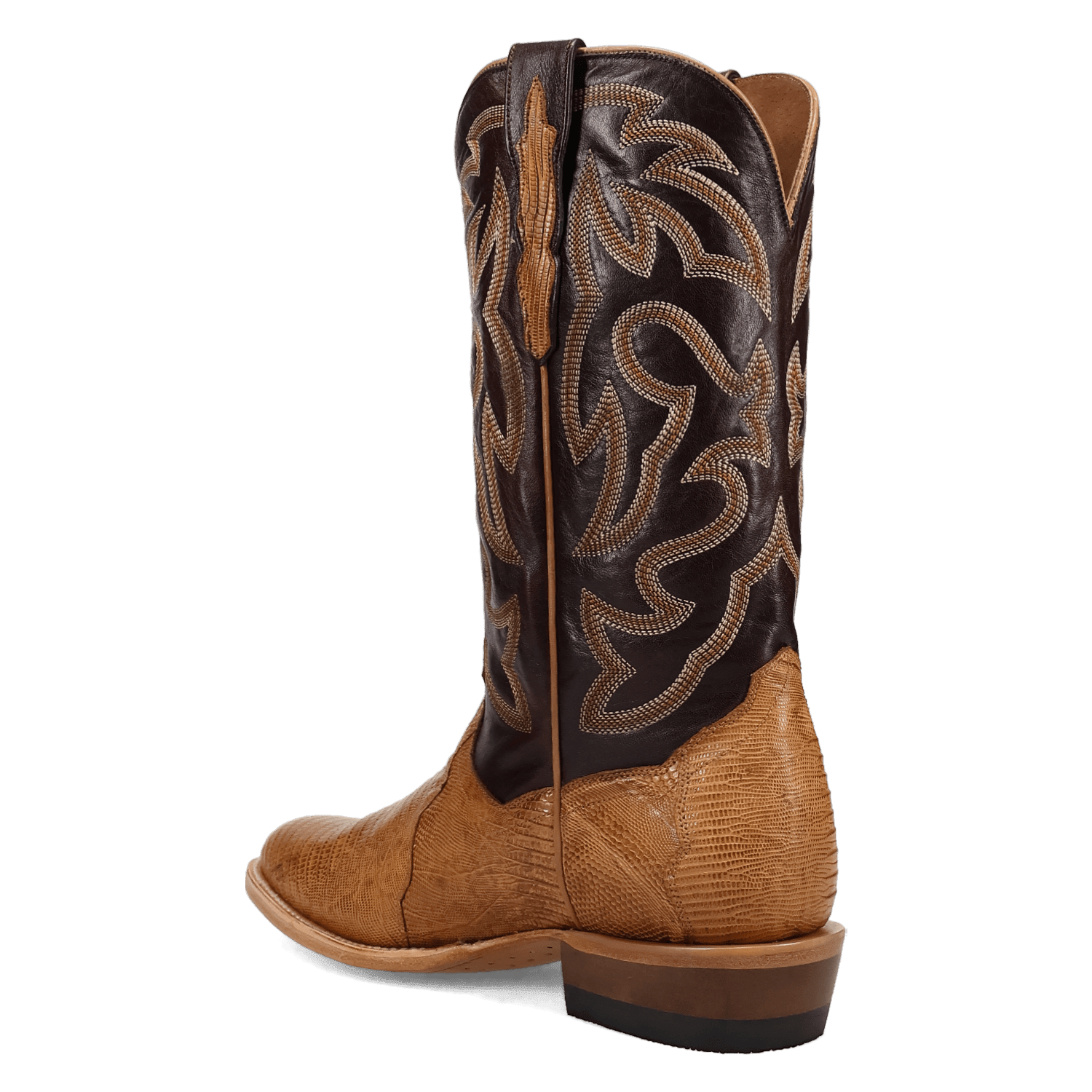 Dan Post Spurline Teju Lizard Boot - Exotic Western Style