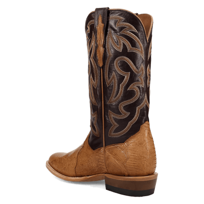 Dan Post Spurline Teju Lizard Boot - Exotic Western Style