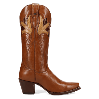 MARSALA LEATHER BOOT