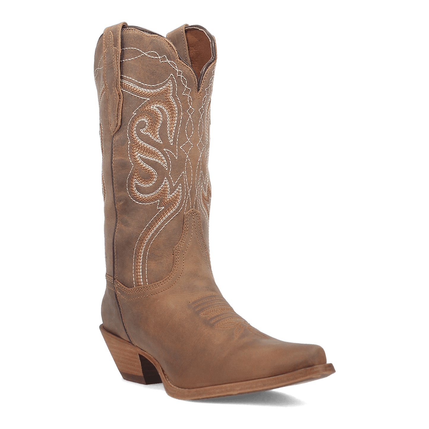 Dan Post Karmel Leather Boot - Premium Brown