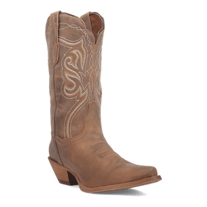 Dan Post Karmel Leather Boot - Premium Brown