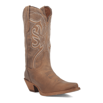 Dan Post Karmel Leather Boot - Premium Brown