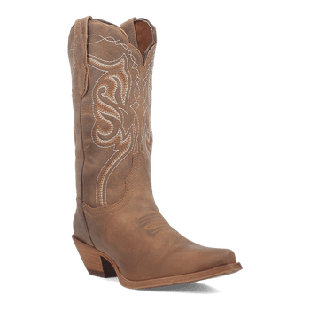 Dan Post Karmel Leather Boot - Premium Brown