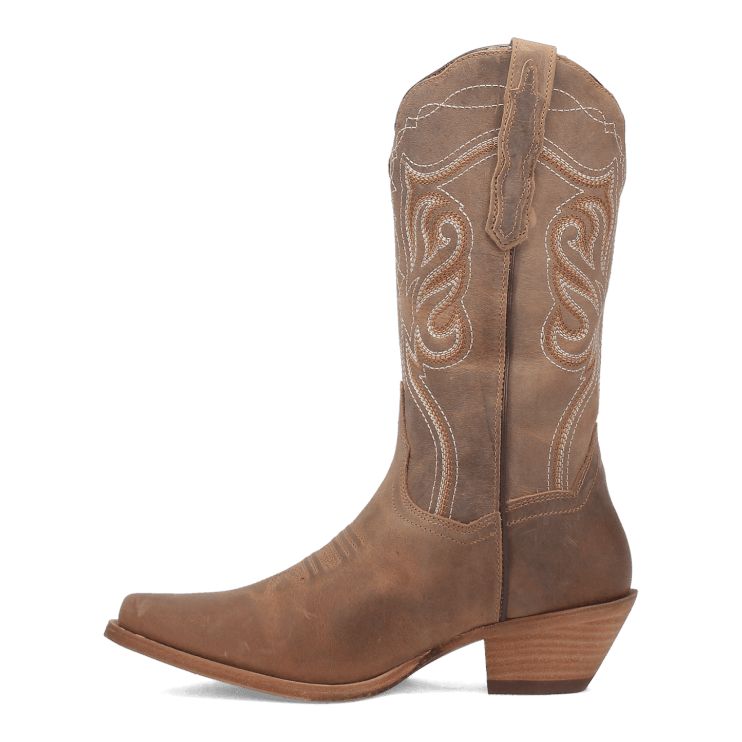 Dan Post Karmel Leather Boot - Premium Brown