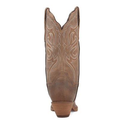 Dan Post Karmel Leather Boot - Premium Brown