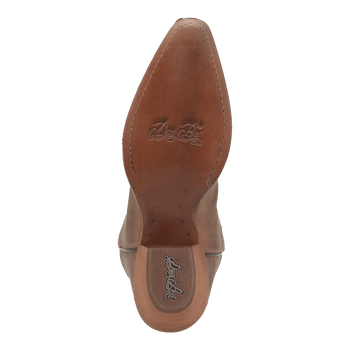 Dan Post Karmel Leather Boot - Premium Brown