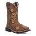 GARDENIA LEATHER CHILDREN'S BOOT