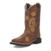 GARDENIA LEATHER CHILDREN'S BOOT