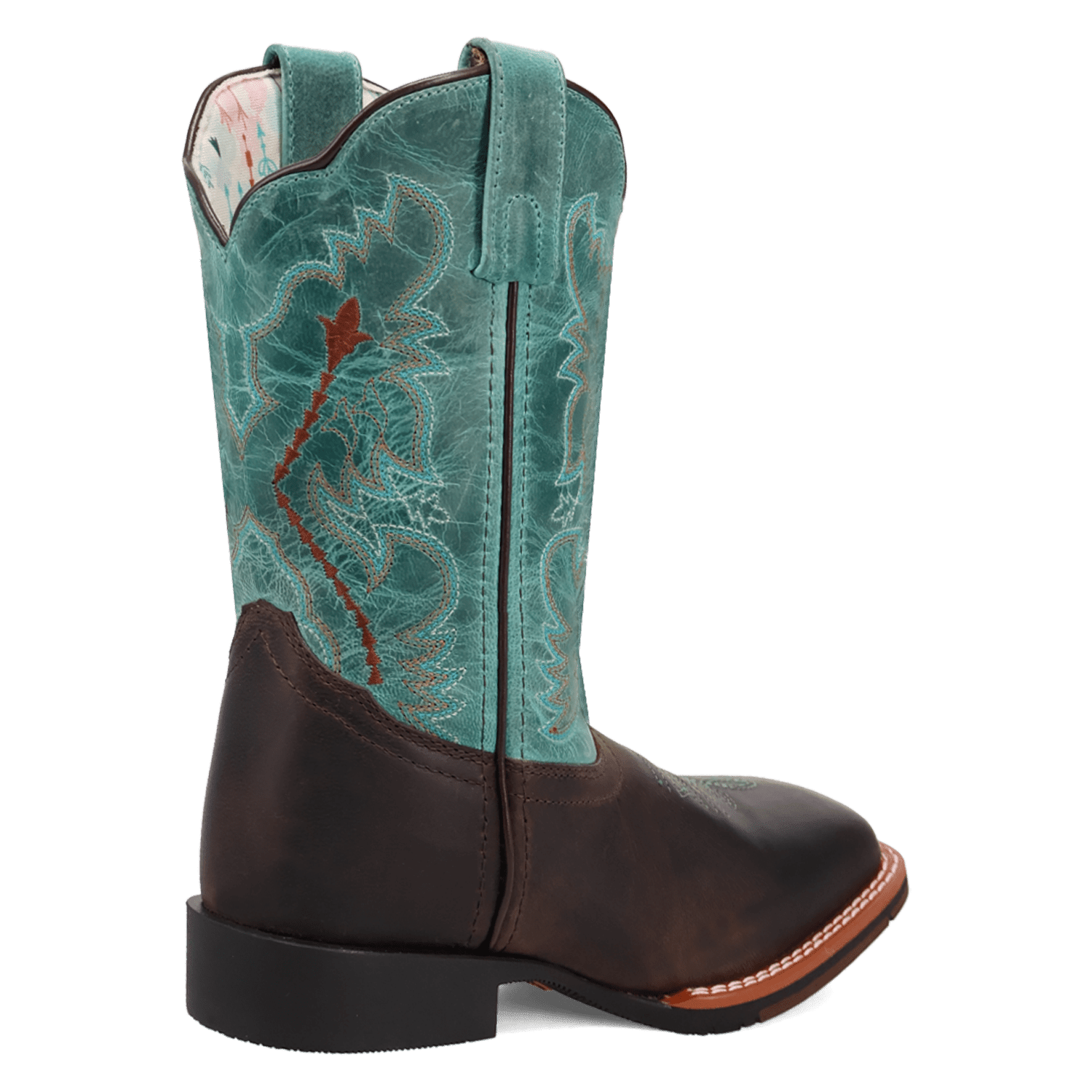 Dan Post Salina Leather Boot - Children's Brown Western Style