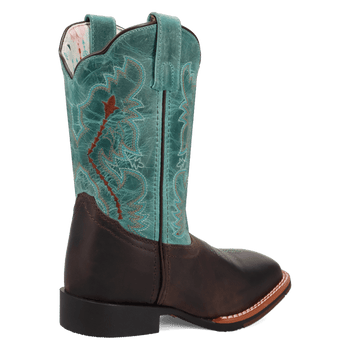 Dan Post Salina Leather Boot - Children's Brown Western Style