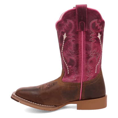 Dan Post Salina Leather Boot - Youth Black Leather
