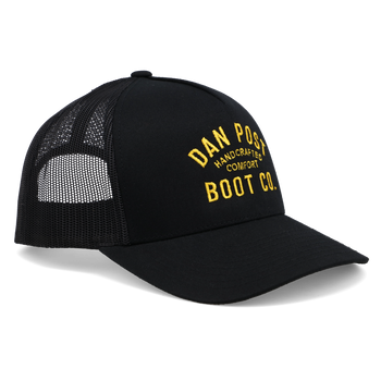 Dan Post Trucker Hat: Premium Leather Cap for Men