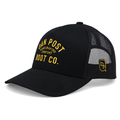 Dan Post Trucker Hat: Premium Leather Cap for Men