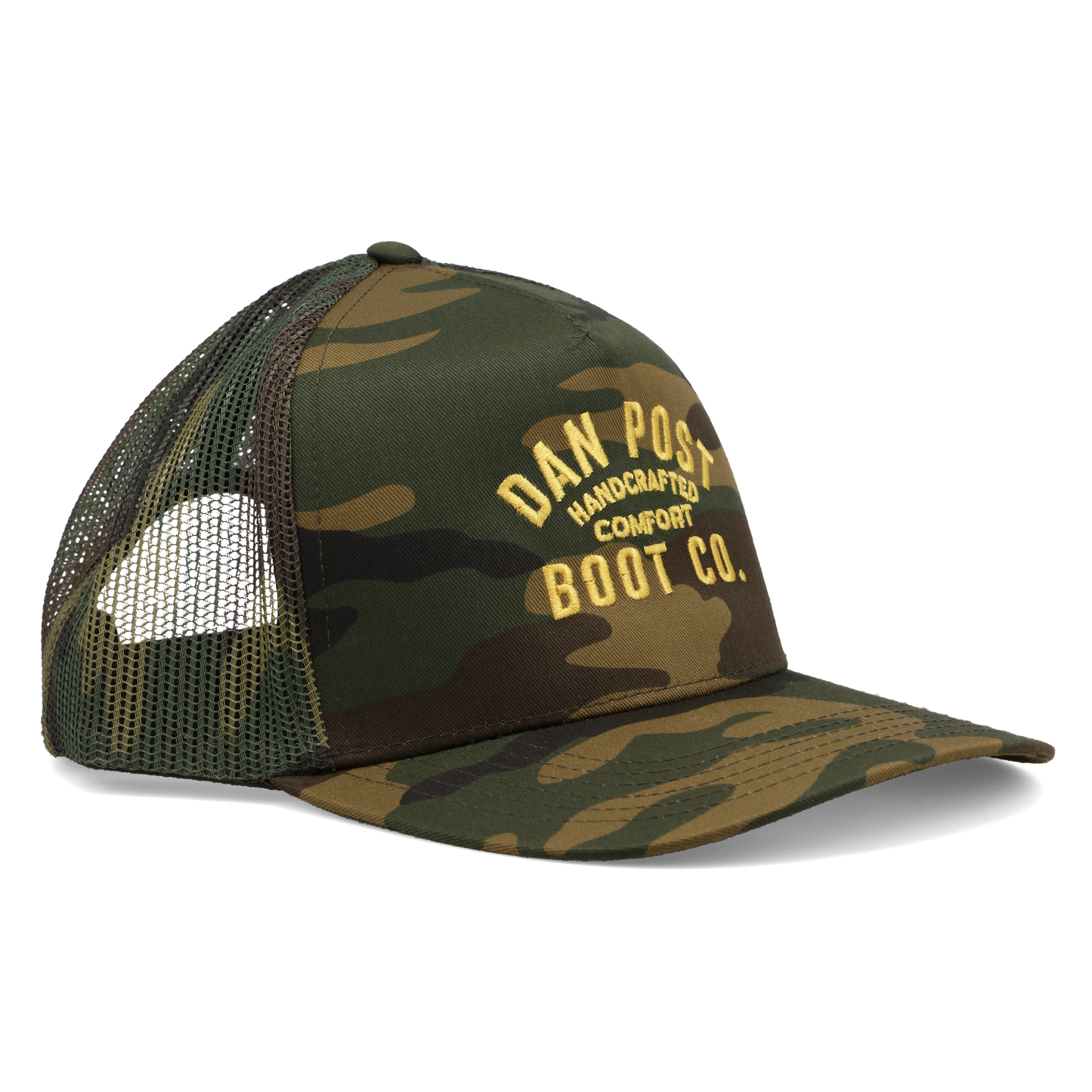Dan Post Trucker Hat: Premium Leather Casual Cap