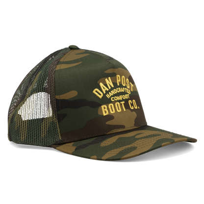 Dan Post Trucker Hat: Premium Leather Casual Cap
