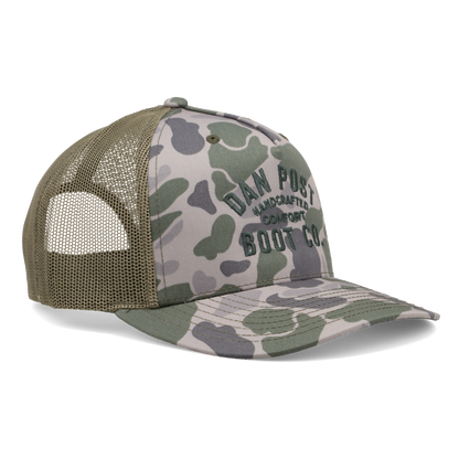 Dan Post Trucker Hat: Luxury Leather Cap for Men