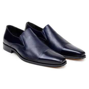 Belvedere Andreo - Navy Alligator Leather Loafer