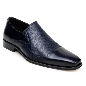Belvedere Andreo Navy Shoes – Men’s Classic Alligator Dress Shoe