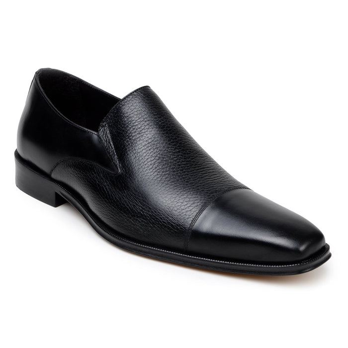 Belvedere Andreo Black Genuine Crocodile Dress Shoe