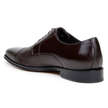 Belvedere Alexander Brown Leather Luxury Dress Shoe