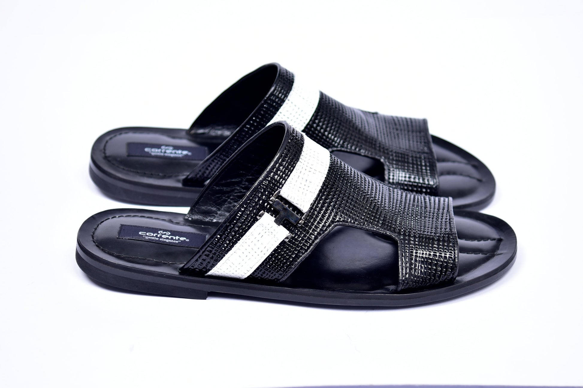 C003-Corrente 5828 Sandal- Black - Image 2