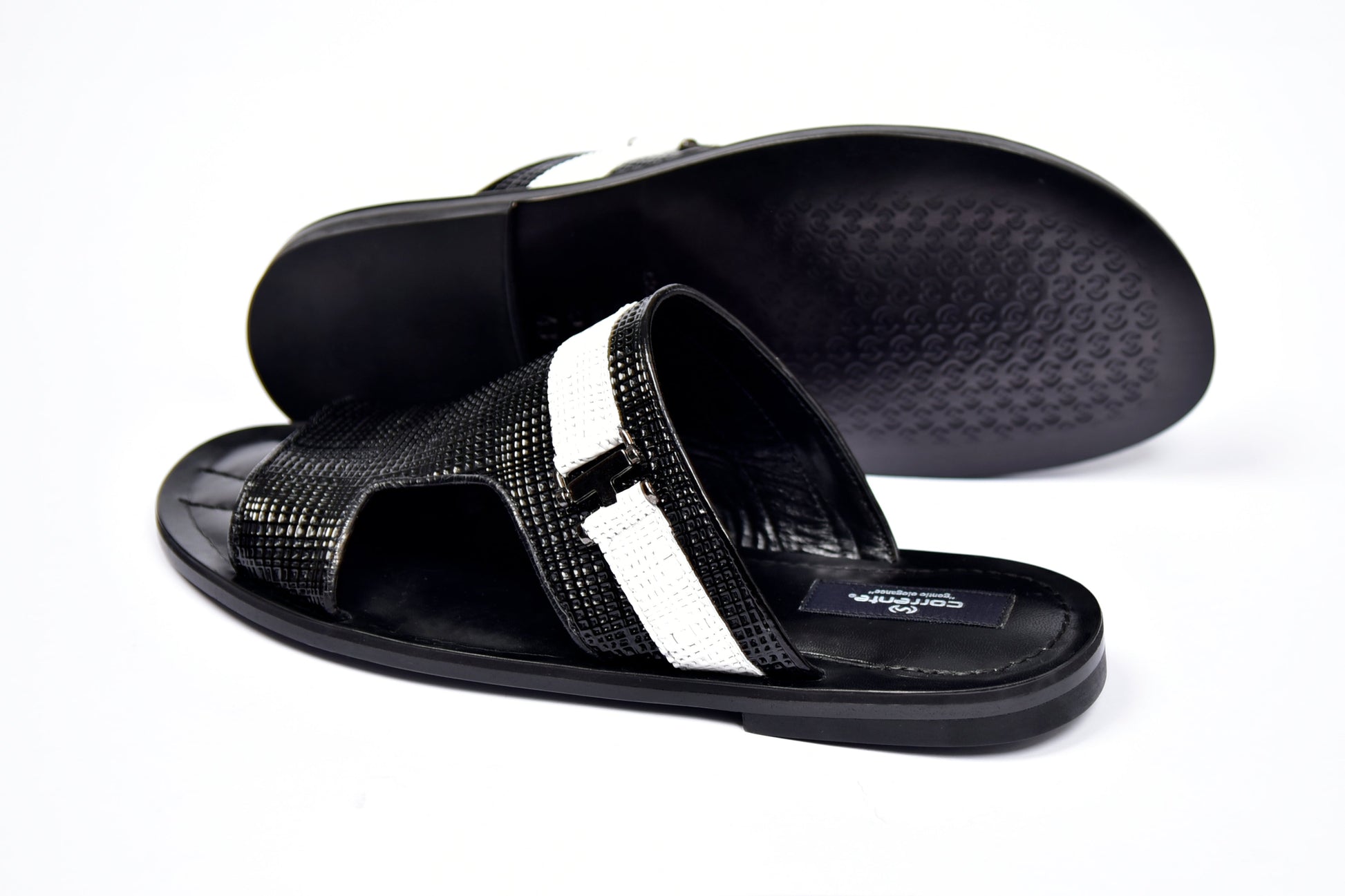 C003-Corrente 5828 Sandal- Black - Image 3