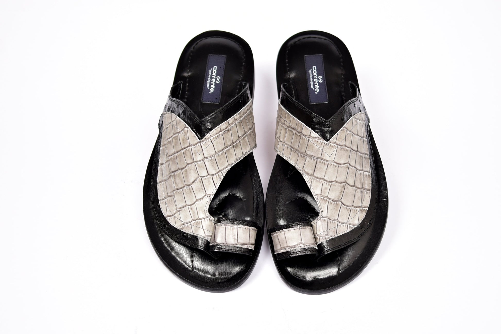 C0061-Corrente 5831 Sandal- Black-Grey - Image 4