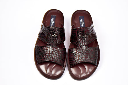 C0071-Corrente 5829 Sandal- Burgundy