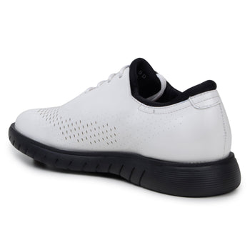 Belvedere MAXIM - White Ostrich Leather Luxury Shoe