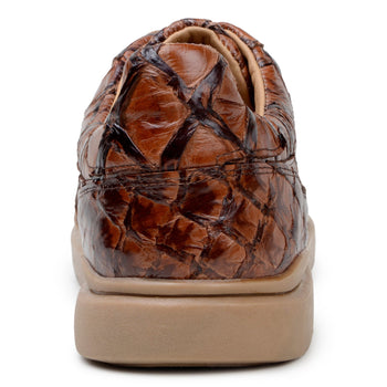 Belvedere Kingstone Almond Antique Alligator Luxury Shoe