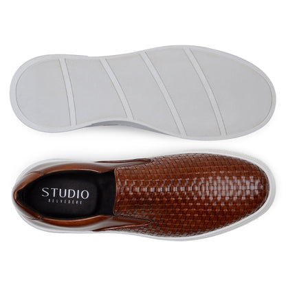 Belvedere Fernando - Antique Tan Alligator Dress Shoe