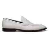 Belvedere NOHR White Leather Luxury Shoe