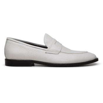 Belvedere NOHR White Leather Luxury Shoe