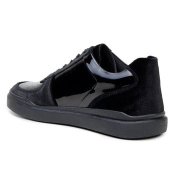 Belvedere Edmond Black Genuine Crocodile Leather Shoe