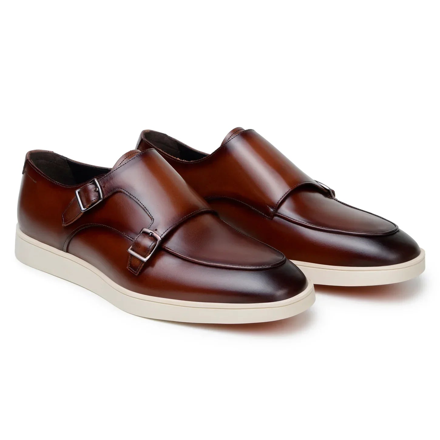 NEW BELVEDERE men\'s maurizio hybrid penny loafer in cognac Joseph A. Bank Belvedere Maurizio Hybrid Penny Loafers at  main image 3