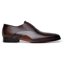 Belvedere Saggio Ant. Tabacco Alligator Dress Shoe
