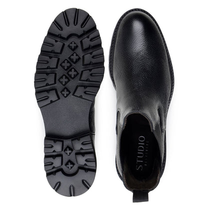 Belvedere Asher Black Genuine Crocodile Leather Oxford