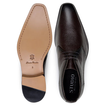 Belvedere Axel - Brown Genuine Alligator Dress Shoe