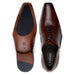 Belvedere Maestro Antique Cognac Alligator Shoe