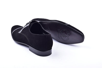 Corrente 2432 Suede Lace-Up - Black - Image 3
