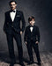 Dad And Son Black Matching wedding outfit Suit Perfect for toddler Suit wedding attire outfits