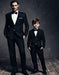 Dad And Son Black Matching wedding outfit Suit Perfect for toddler Suit wedding attire outfits