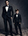 Dad And Son Black Matching wedding outfit Suits Perfect for toddler Suit wedding attire outfit