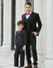 Dad And Son Black Matching weddings outfits Suits Perfect for toddler Suit wedding attire outfits