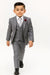 Dad And Son Two Button Gray Matching  Perfect for toddler Suit wedding  attire outfits Suits