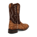 Dan Post Men’s Leon Brass/Brown Caiman Leather Western Boots